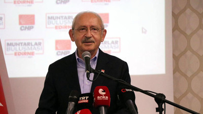 Kılıçdaroğlu Edirne'de muhtarlarla buluştu