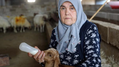 59 yaşında hanımağa oldu