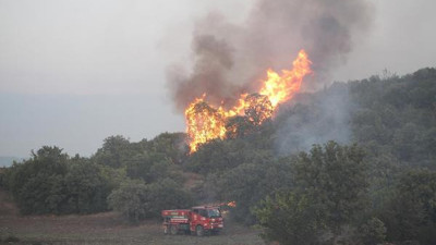 Manisa'daki orman yangınında büyük şüphe
