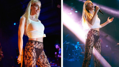 Transparan kıyafeti çok konuşulan Gülşen’den ateş gibi açıklama