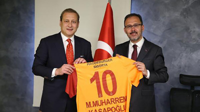 Kasapoğlu, Elmas'ı kabul etti