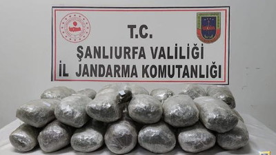 Şanlıurfa'da uyuşturucu operasyonu