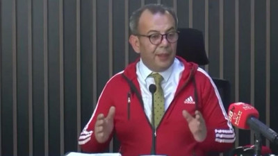 Bolu Belediye Başkanı Tanju Özcan, Eşofmanlı Şevket Hoca gibi anlattı konu Bolu Tüneli