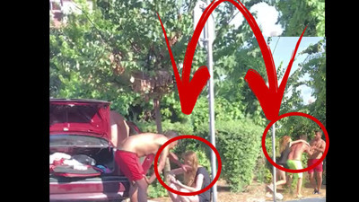 Yeni evli çift düğün masrafları için tekme tokat kavga etti