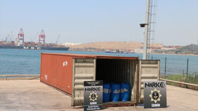 Sedat Peker tweetlerinde bahsetmişti. 26 ton kimyasal ele geçirildi