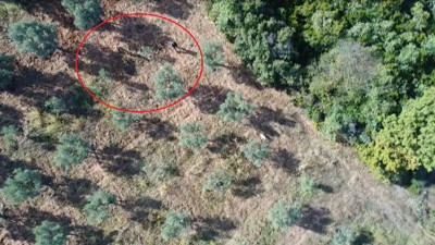 Kaçak avcılar dronla yakalandı