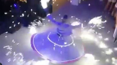 Sema ayininde büyük görgüsüzlük