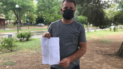 Kurbanlığı doğraması için kasaba verdi. Bayramı zehir oldu