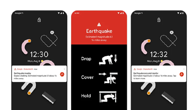 Google'ın deprem uyarı sistemi hayat kurtardı