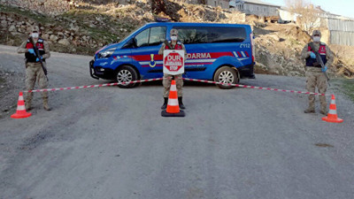 Ardahan'da bir köy karantinaya alındı