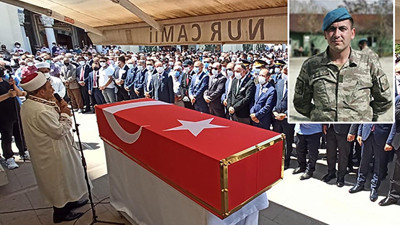 Şehit Uzman Çavuş son yolculuğuna uğurlandı