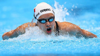 Milli yüzücü Defne Taçyıldız yarı finalde elendi