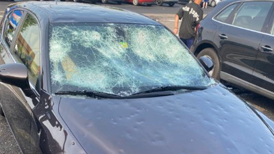 Neler oluyor. Böyle dolu mu yağar?