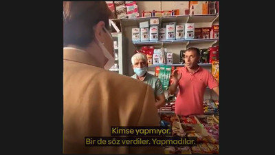 Meral Akşener esnafa bir sordu bin ah işitti. Şahlanış masallarına artık kimse inanmıyor