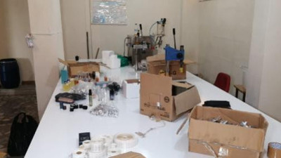 İstanbul'da 20 bin sahte parfüm ele geçirildi