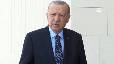 Cumhurbaşkanı Erdoğan açıkladı. Bugün itibariyle uçak sayımız 5-6 ya çıktı. 45 helikopterimiz var