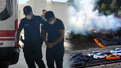 Kışlayı yakan şüpheli tutuklandı