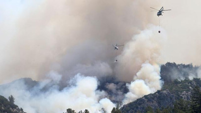 5 ilde yangınlarla mücadele sürüyor