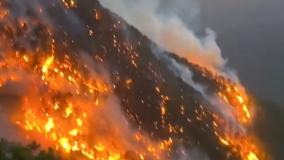 Mersin böyle yandı