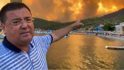 Milas Belediye Başkanı Çökertme'deki son durumu paylaştı: Cayır cayır yanıyor