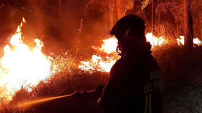 Milas’taki yangın, Kemerköy Termik Santrali’ne ulaşmak üzere!