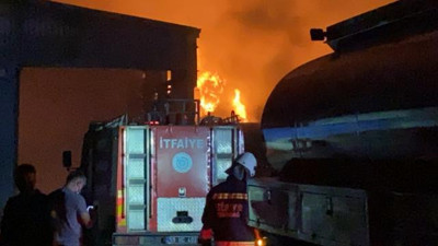 Geri dönüşüm fabrikasında yangın (03 Ağustos 2021)