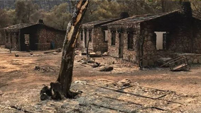 Mandıra Filozofu'nun çekildiği yer küle döndü