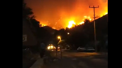 Yılmaz Özdil bas bas bağırmaya başladı. Ünlü yazar imdat istiyor. Alevler termik santral kıyısında