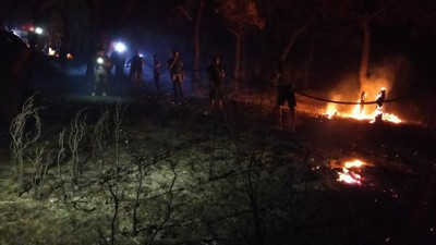 Çanakkale'deki yangın söndürüldü