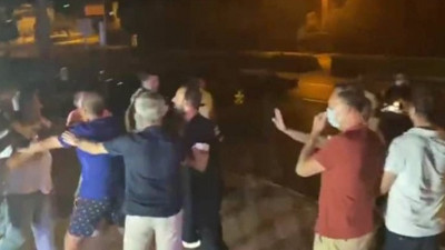 Halk TV'nin İçmeler'de yapılan canlı yayınına çirkin saldırı