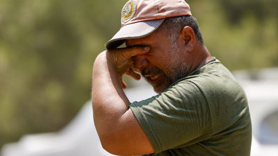 Orman işçilerini ağlatan telsiz konuşması! "Güvenli bölgeye kaç" denildi ama...