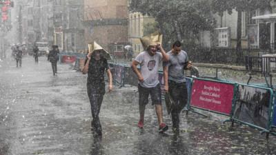 Kavuran sıcaklar gidiyor şiddetli yağış geliyor