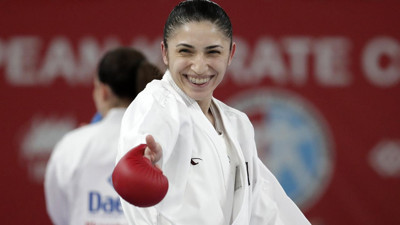 Milli karateci Merve Çoban bronz madalya kazandı