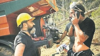 Alevlerle mücadelesi takdir toplamıştı. Yangının kahramanları İbrahim Çelikkol'u anlattı