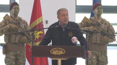 Bordo berelilerin yemin töreninde dikkat çeken detay