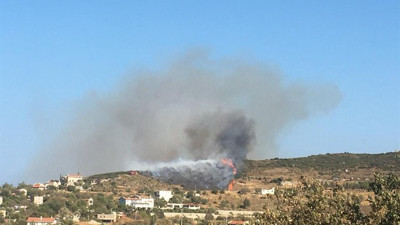 Datça'da bir orman yangını daha başladı
