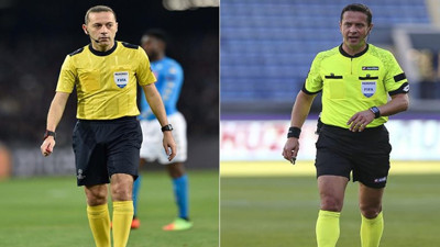 UEFA'dan Cüneyt Çakır ve Halis Özkahya'ya görev