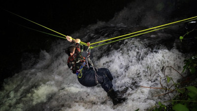 Rize sağanak yağışa teslim