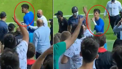 Altay Bayındır'ın maç sonrasında bir kadınla yaşadığı diyalog Giresunsporlu taraftarları çıldırttı