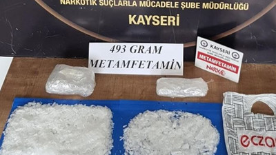 Yolcu otobüsünde sentetik uyuşturucu ele geçirildi