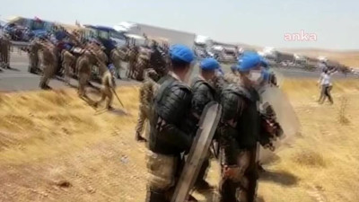 'AKP istifa' sloganı atan 18 çiftçi gözaltına alındı