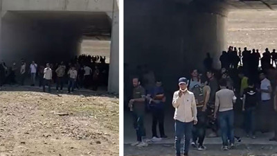 Sınırdan kaçak geçenleri sarı taksiler işte böyle bekliyor