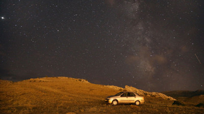 Konya'da meteor yağmuru