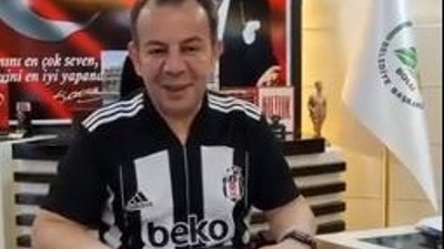 Beşiktaşlı futbolculardan Bolu Belediye Başkanı Tanju Özcan'a destek