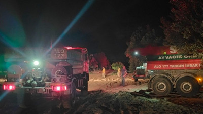 Yangın kontrolden çıktı siteler boşaltılıyor. Aynı bölgede 15 günde 8. yangın