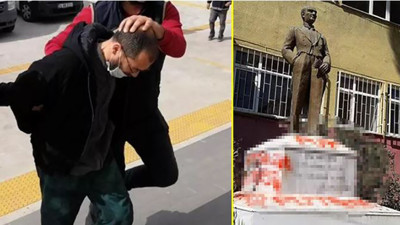 3 okulda Atatürk büstüne saldırdı. 29 yıla kadar hapsi isteniyor