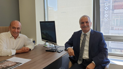 İYİ Partili Ahmet Çelik’ten Halk TV’ye ziyaret