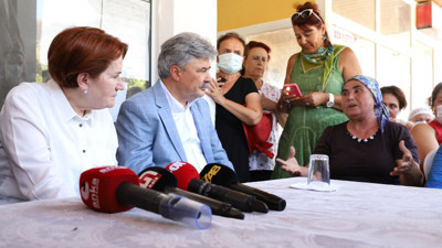 Yörükler Akşener'e dert yandı: Tütünümüz bitti, balımız bitti, zeytinciliğimizi de bitirdiler hırsızlık mı yapacağız?