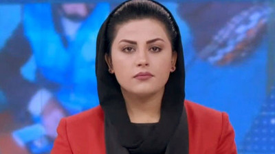 Afganistan'da kadın haber sunucusu çalıştığı devlet televizyonuna alınmadı