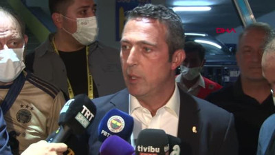 Fenerbahçe Başkanı Ali Koç: Kınıyorum, yadırgıyorum, kırılıyorum